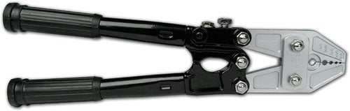 Billfisher Heavy Duty Hand Swager | Professional Design | for 1.0mm to 4.2mm | Non-Slip Grips | Epoxy Finish Handles | Heat-Treated Satin Finish Jaws | Fish Crimping Tool