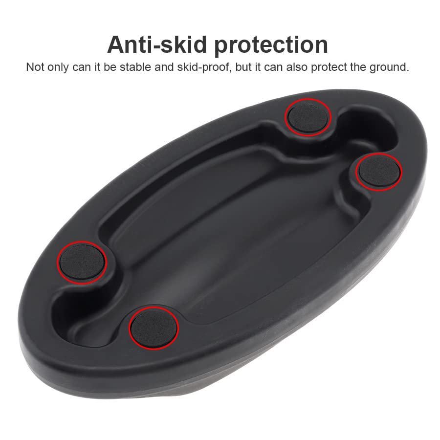 Tobefore Bike Front Wheel Riser Trainer Block with Anti-Skid Design for Indoor Training Compatible with Stationary, Mountain and Road Bikes