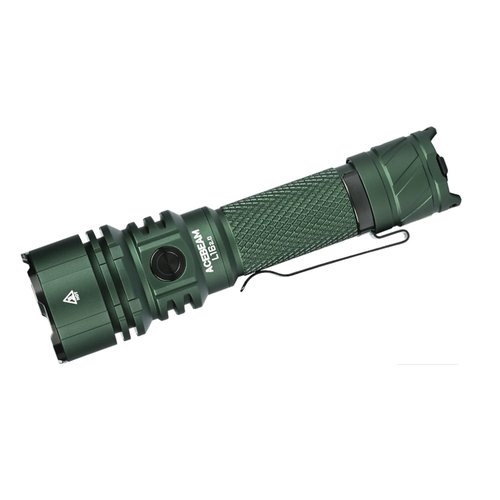 ACEBEAM L16 2.0 Rechargeable Tactical Flashlight with Clip and Holster, 2100 High Lumens LED Flashlight with Dual Switch, 733 Yards Long Throw Flashlight