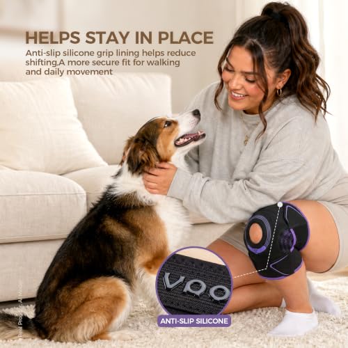Plus Size Knee Brace 3XL/4XL - Open Wrap Support for Fuller Legs