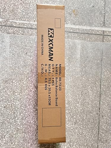 XCMAN Surf Balance Board Trainer with Roller Wooden Exercise Balancing Stability Trainer - Non Slip Surface for Adults Kids|Balance Board Surfing,Skateboarding,Hockey,Yoga