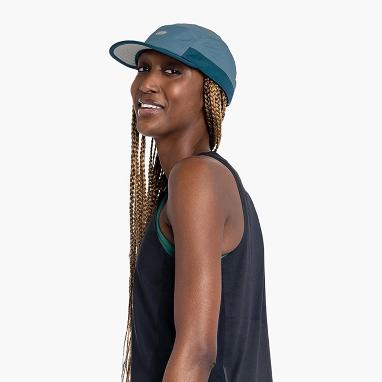 Ciele Athletics ALZCap SC - Premium SOFTcurve Brim, Washable Moisture Wicking Running Hat with Sun Protection - Hamilton