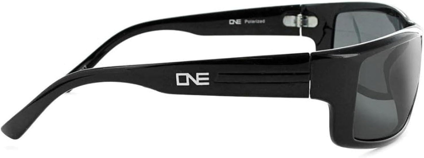 Optic Nerve Fourteener Polarized Sport Sunglasses - Lightweight Sportwrap Frame, UV Protection, Anti-Glare - Unisex Fit