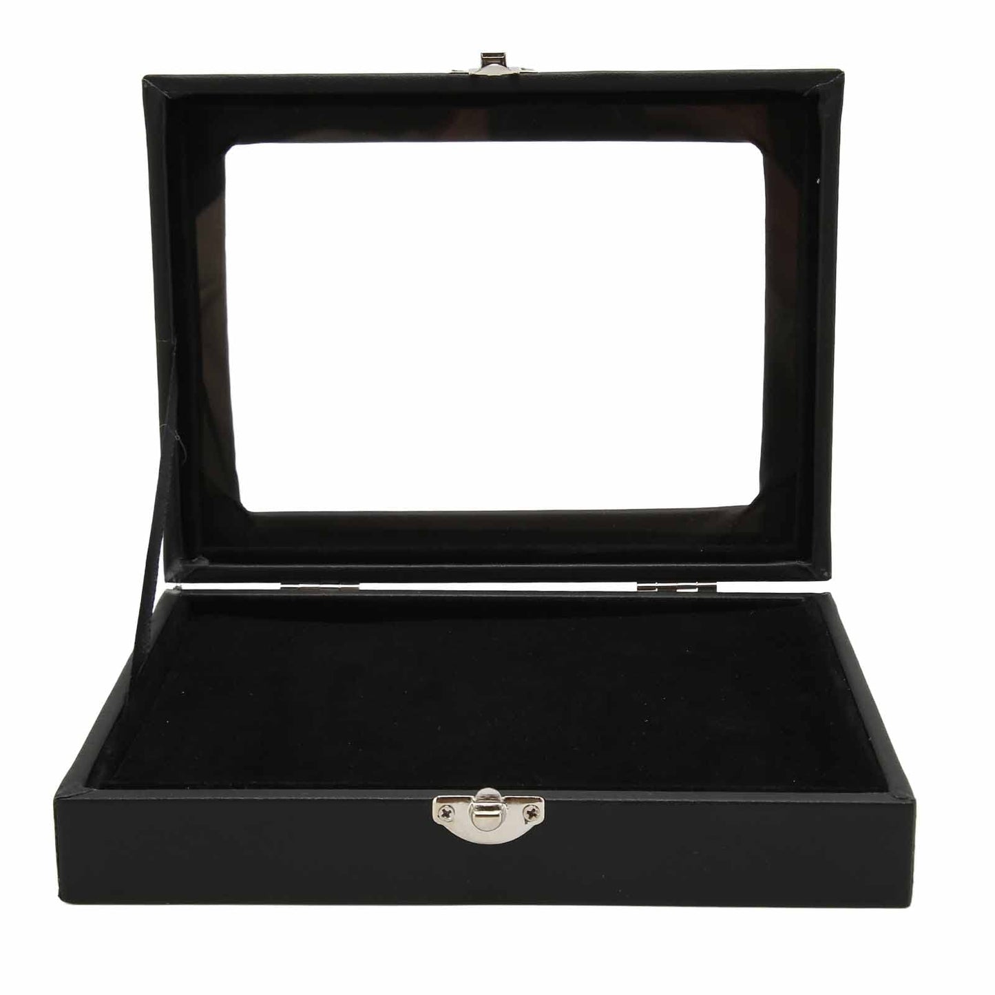 Large Capacity Pin Display Case, Transparent Cover, Badge Display Case, Shadow Box Frame Jewelry Storage Box with Lock Buckle for Pins, Military Medals, Badge Collection