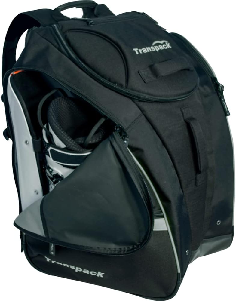 TRANSPACK COMPETITION PRO Unisex Water-Resistant 80 L Ski/Snowboard Boot Helmet Goggles & Gear Backpack Bag