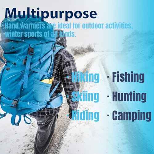 Reusable Sodium Acetate Hand Warmer - Instant Heat for Outdoor Adventures & Everyday Eco-Living