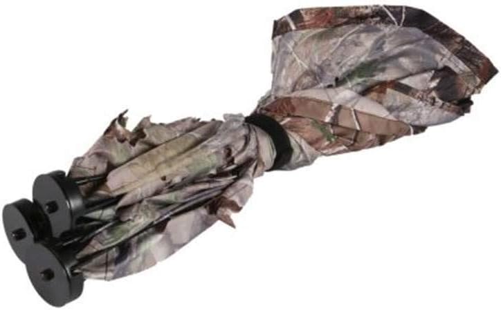 Ameristep Throwdown Ground 3D Leafy Die-Cut Camo Ultra-Compact Easy-Setup Three-Panel Low-Noise Run-and-Gun 2-Person Hunting Blind