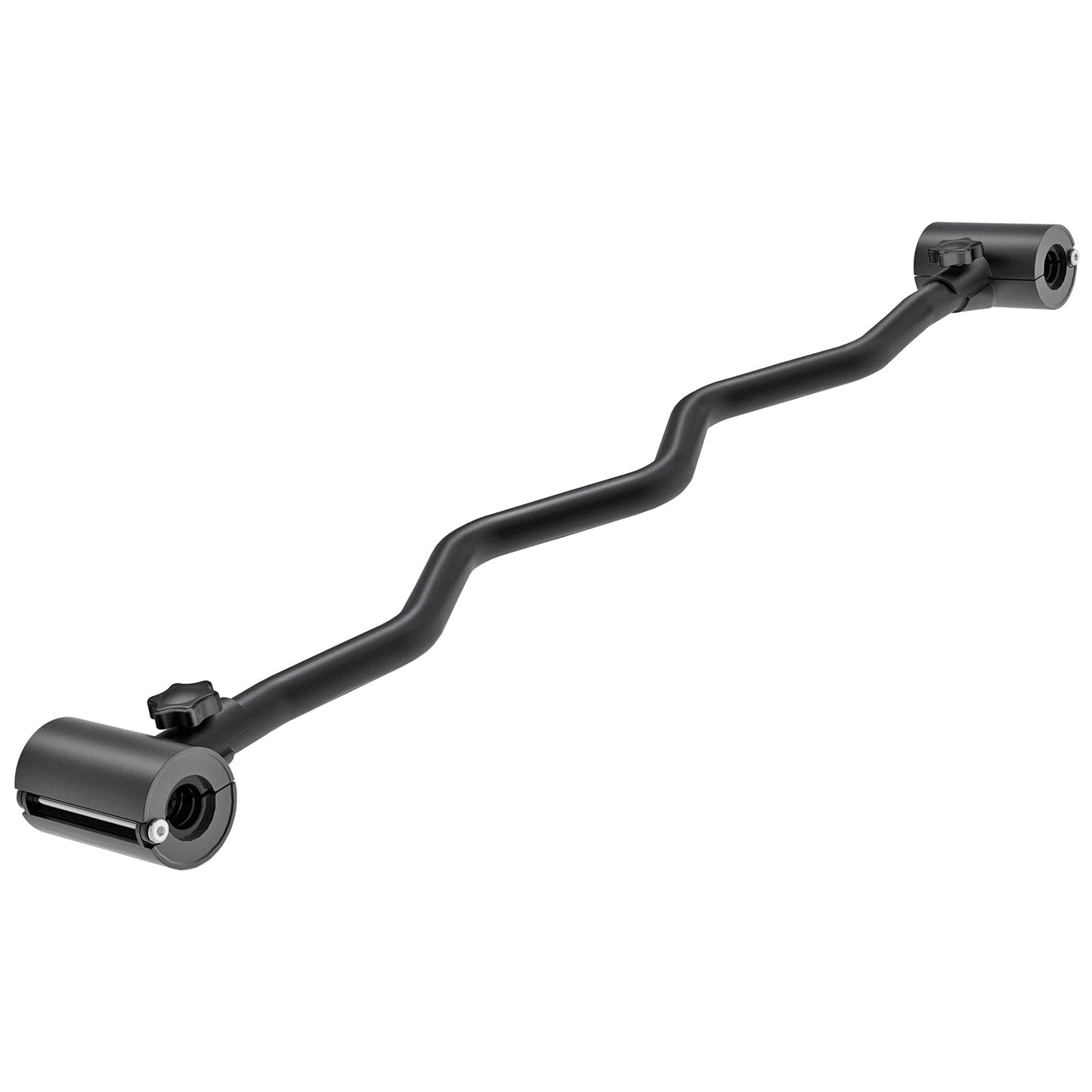 Kipika Adjustable Dumbbell to Barbell Converter - EZ Curling Bar Adapter - Versatile Weightlifting Equipment for Home Gym - Fits Standard Dumbbells - Holds up to 100 lbs per side