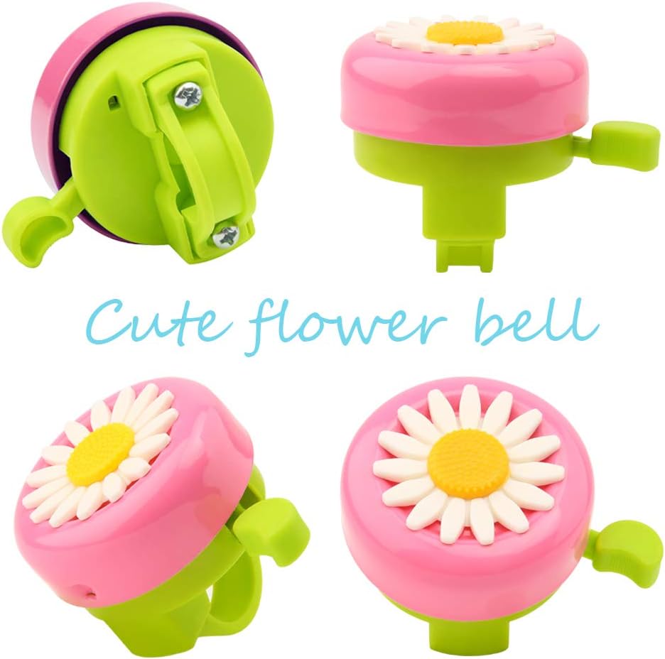 Kid's Bike Bell, Bicycle Bell for Girls, Bike Horn, Toddler Bike Bells