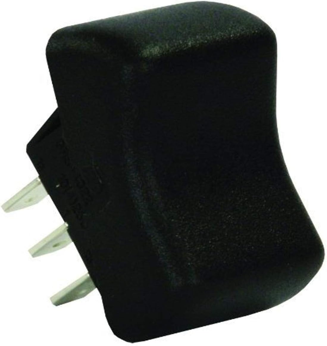 JR Products 12265 Black SPDT Momentary-On/Off/Momentary-On Switch