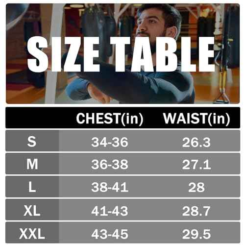 Men¡¯s Compression Shirts Long Sleeve Athletic UPF 50+ Thermal Base Layer Workout Undershirt Running T-Shirt Gym Tops