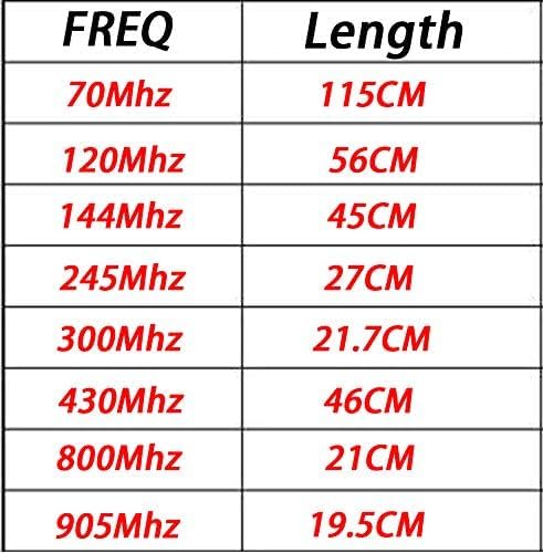 Wide Band Telescopic Radio Antenna SMA-Male 70-1000MHz for Mobile Communications