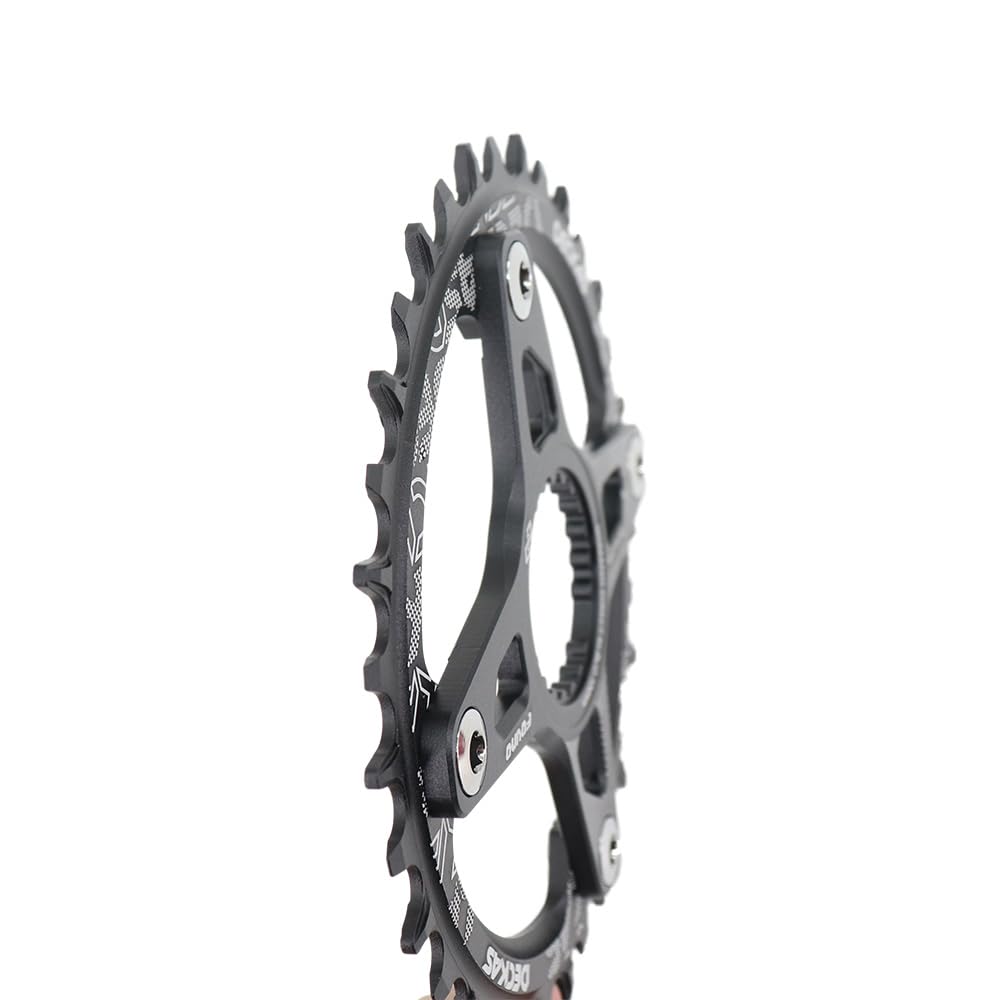 DJC 104BCD Chainring Round for Shimano Direct Mount Spider Adapter Set 12s 12 Speed Crankset M6100 M9100 M9120 M8100 M8120 M8130 M7100 MT900 XTR SLX