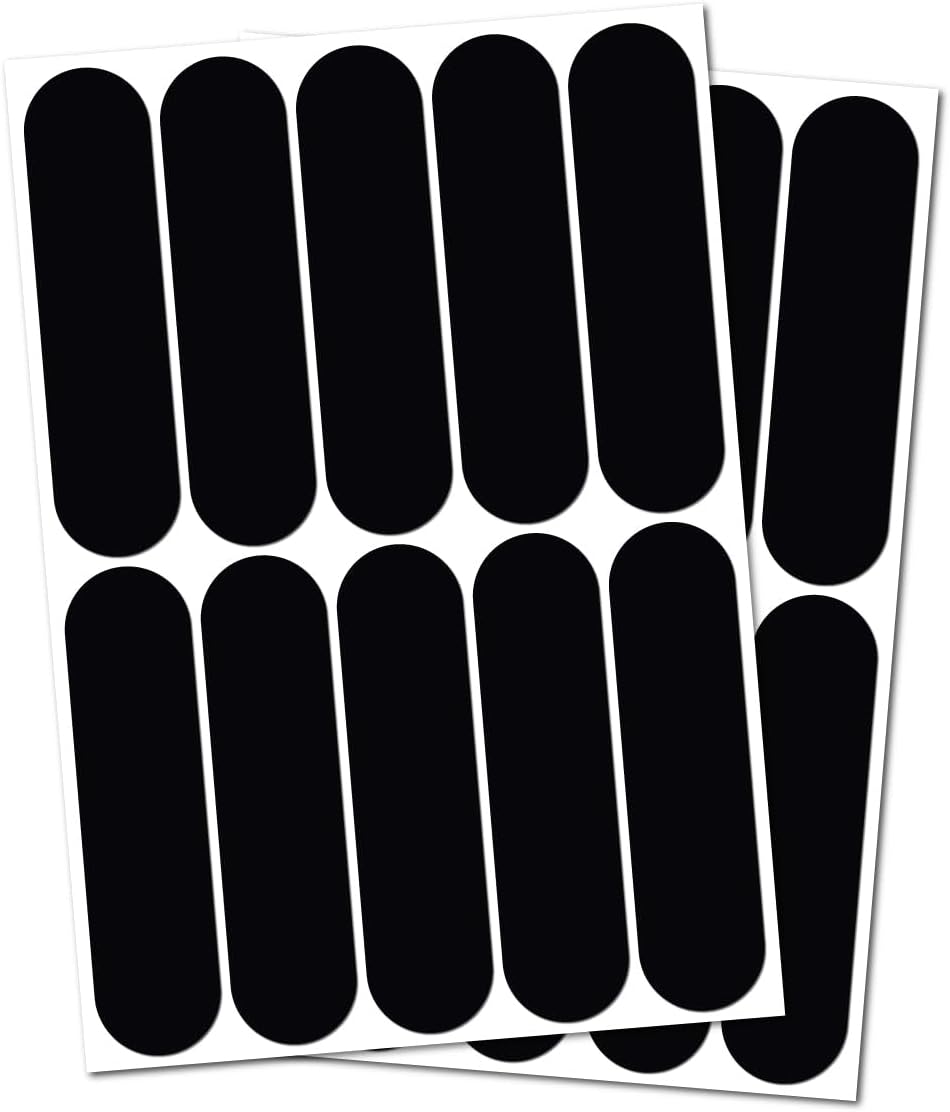 2 x Kit of 10 Retro Reflective Stickers for Motorcycle, Helmets, Bike, Scooters, Stroller, Buggy, ... - Universal Adhesive - 3M™ Technology - High Visibility - Discreet - Design - Grip