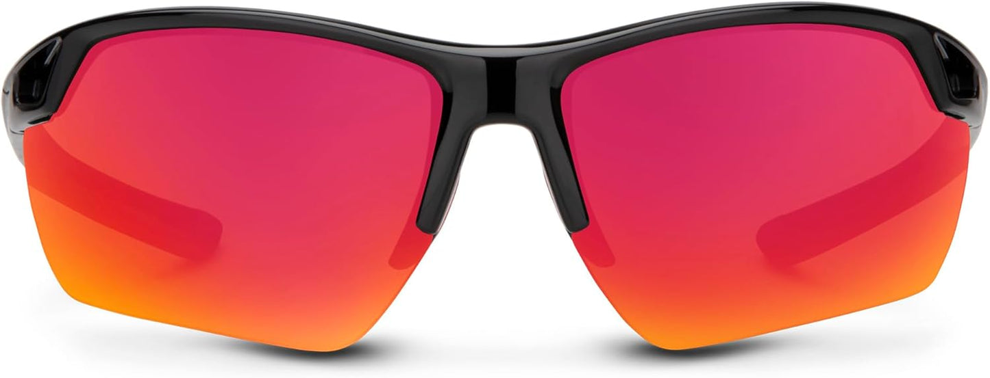 Suncloud Contender Polarized Cat-Eye Sunglasses – 100% UV Protection – Comfortable Fit, Trendy Design – for Men & Women