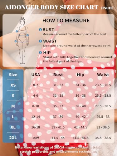 Aidonger Women’s One Piece Swimsuit Tummy Control Bathing Suit with Tie Back - Medium Brown Printed
