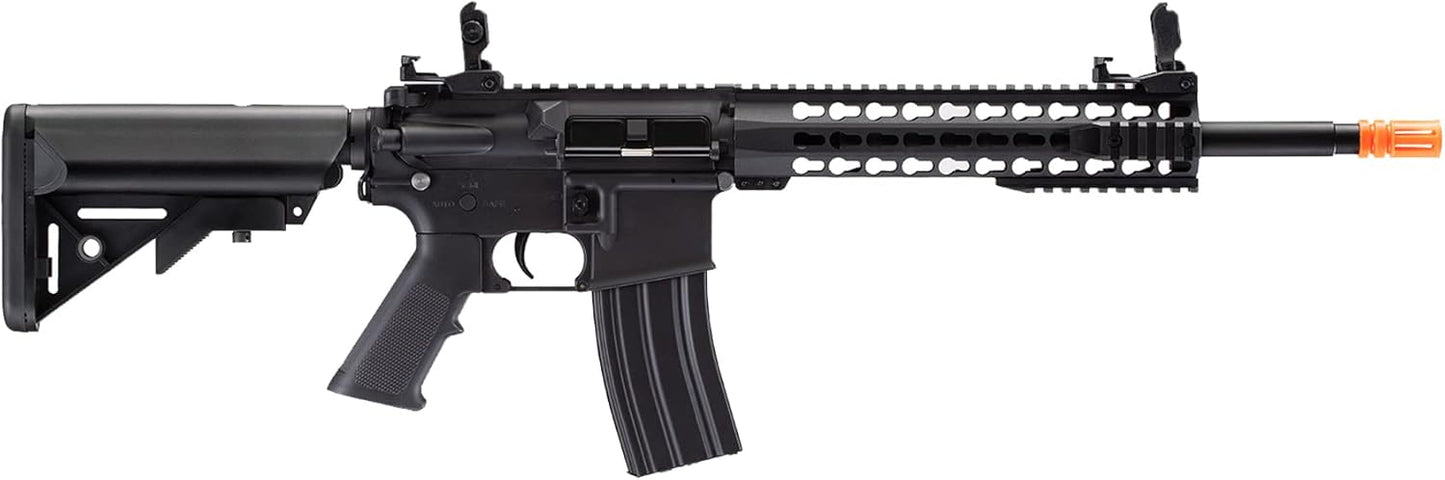 Lancer Tactical Gen 2 LT-19 Airsoft M4 Carbine 10" Electric Full/Semi-Auto Airsoft AEG Rifle, Included 6mm 0.20g BBS, Charger, and Battery