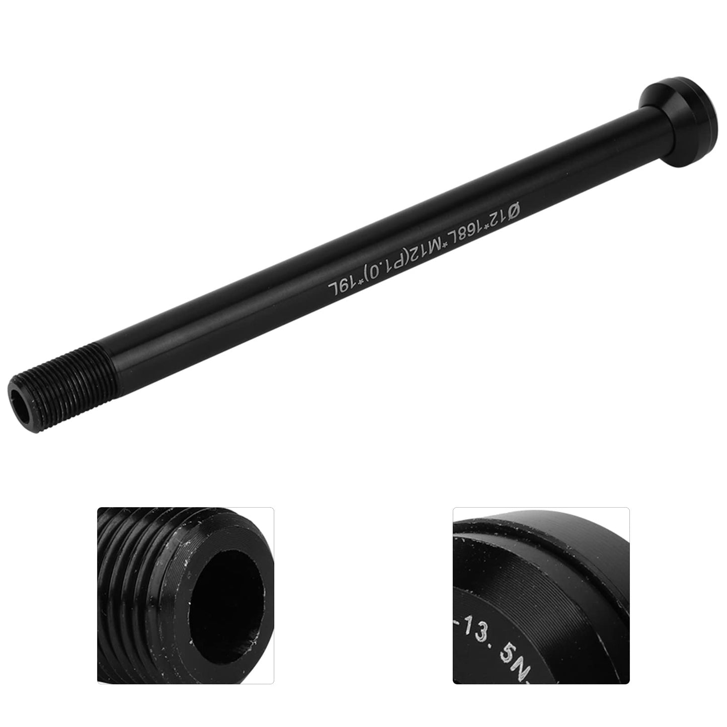 Headerbs Boost Rear Thru Axle, Thru Axle, Rear Fork Thru Axle Skewer Repair Replacement for Thread 1.0