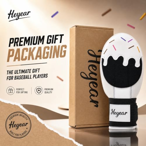 Youth Baseball Sliding Mitt - Ice Cream Sliding Mitt for Hand Protection, Polar Shadow Variation