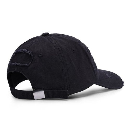 Quanhaigou 2 Pack Unisex Baseball Cap,Dad Golf Hats,Adjustable Polo Hat for Men Women (Black + Black)