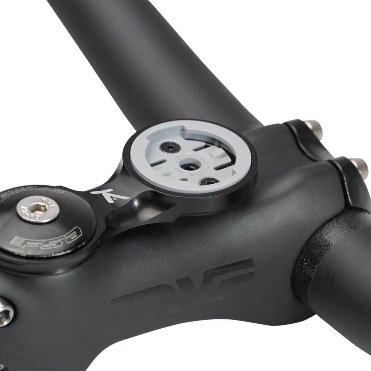 K-Edge | Stem Bicycle Computer Mount | Garmin | Black