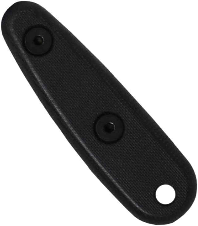 ESEE Izula Knife Handle Scales, Grip Upgrade for Fixed Blade Hunting Knives, Made in USA Camping, Hiking, Survival & Tactical Knife Handle Accessory, Outdoor Gifts for Men (Black G10)