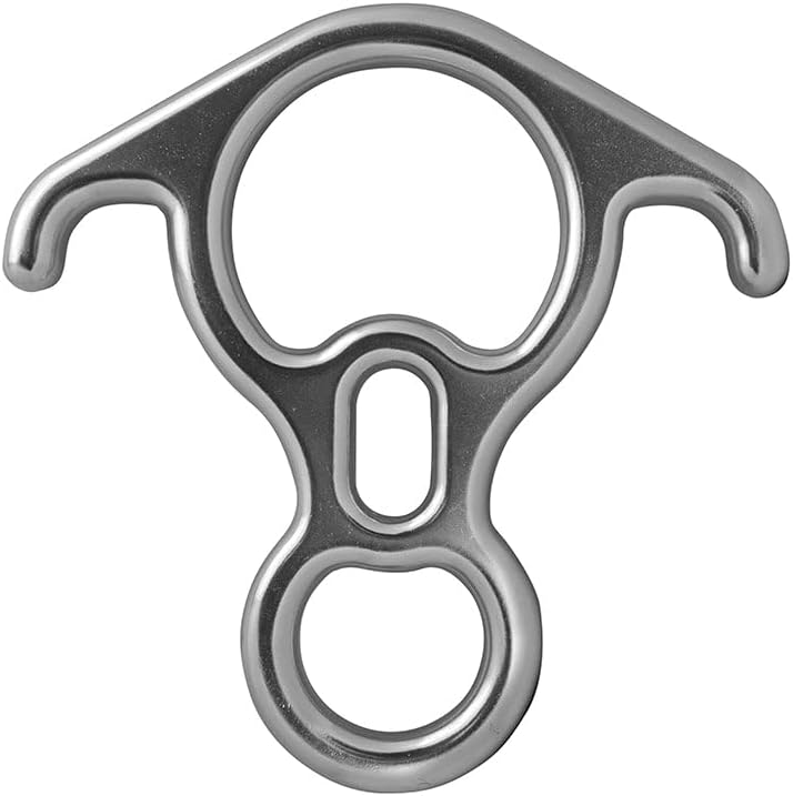 Rescue Descender, Kura Steel, Silver