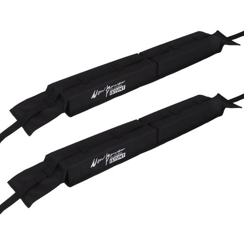 YOUNZJ Roof Rack Pads Car Soft Roof Rack Pads Luggage Carrier System for Kayak Surfboard Snowboard SUP Canoe (use Without Cross bar)