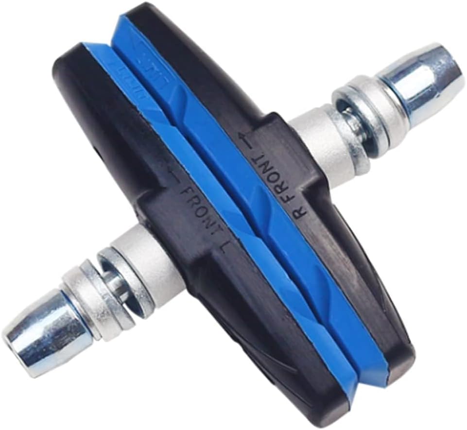2 Pairs (4 Pieces) MTB Bike Cycle Bicycle Rubber V-Brake Pads No-Noise No-Skid, 70mm
