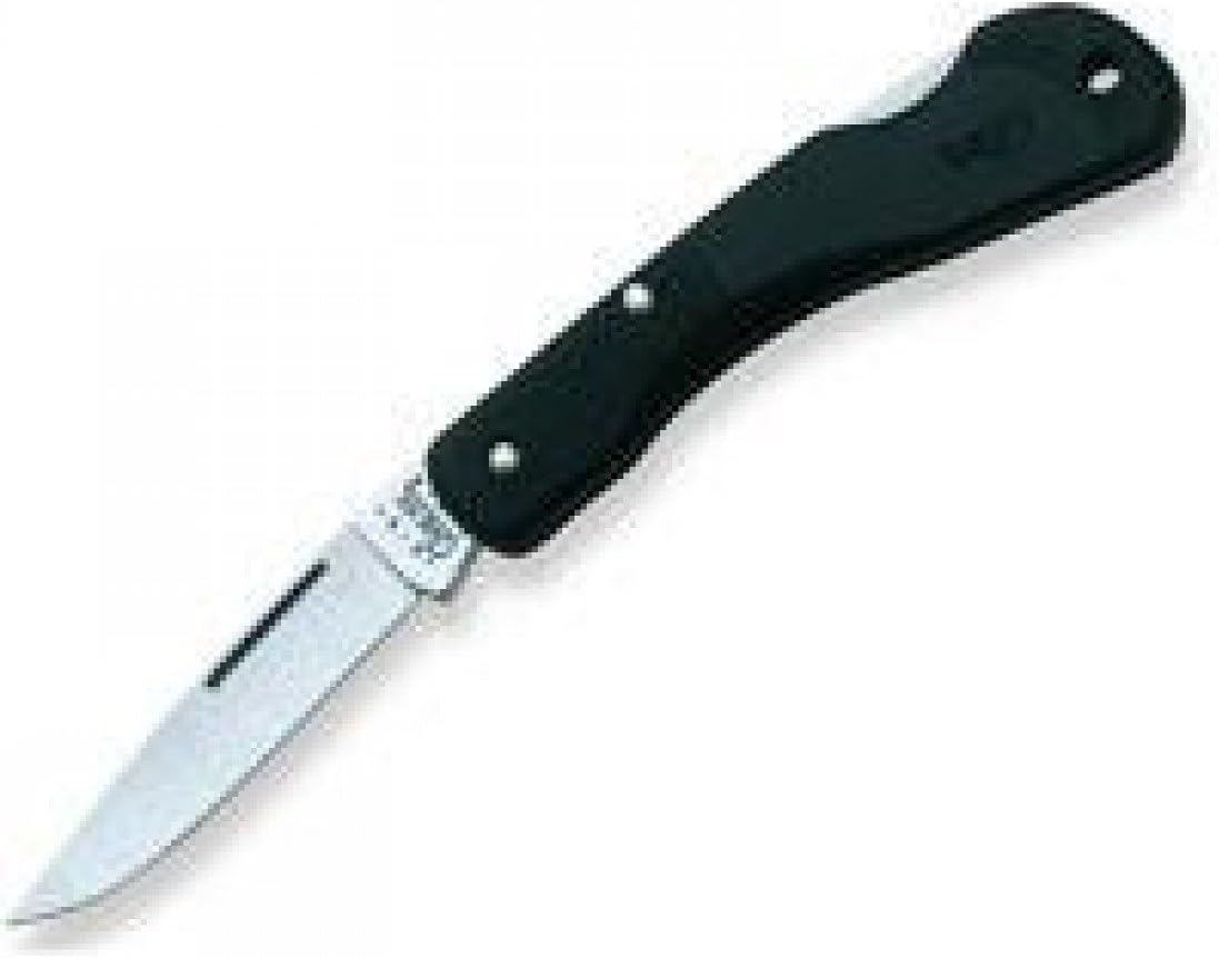 Case WR XX Pocket Knife Mini Blackhorn Zytel Lockback Item #253 - (Lt 1059 L SS) - Length Closed: 3 1/8 Inches
