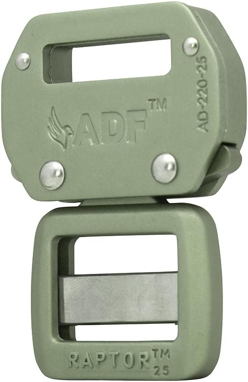 Raptor II Tactical Military Police Aluminum Quick Release 1" Belt Buckle