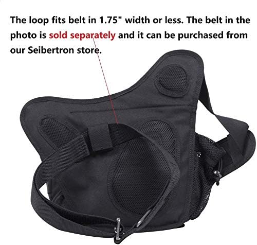 Seibertron Tactical Sling Pack EDC Travel Compact Messenger Molle Bag