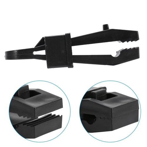 Tgpiao 10pcs Tent Canopy Clip Outdoor Wind Rope Clamps Awning Wind Rope Clips Tent Tool