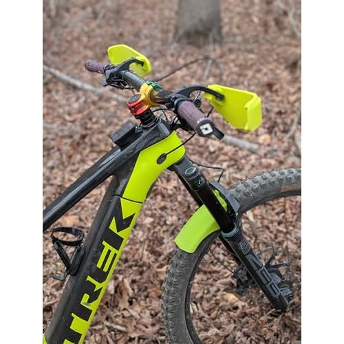 RockShox Zeb Fender - Domain Fender - Bolt On - Made in USA (Black, Short) - Gen 2 Reinforced