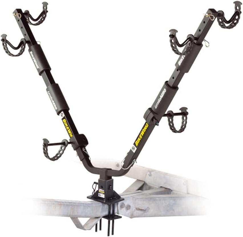 Let's Go Aero - 731138 Hitch-It Double Bike Carrier System Black