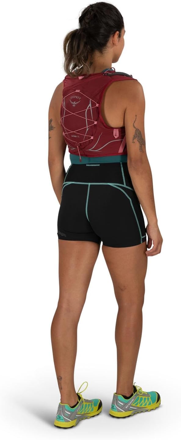 Osprey Dyna 1.5L Women's Running Hydration Vest with Hydraulics Reservoir, Kakio Pink, Medium