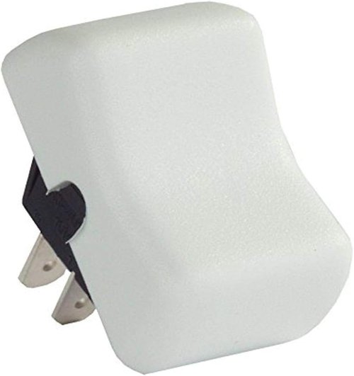 JR Products 12255 Black SPST On-Off Switch