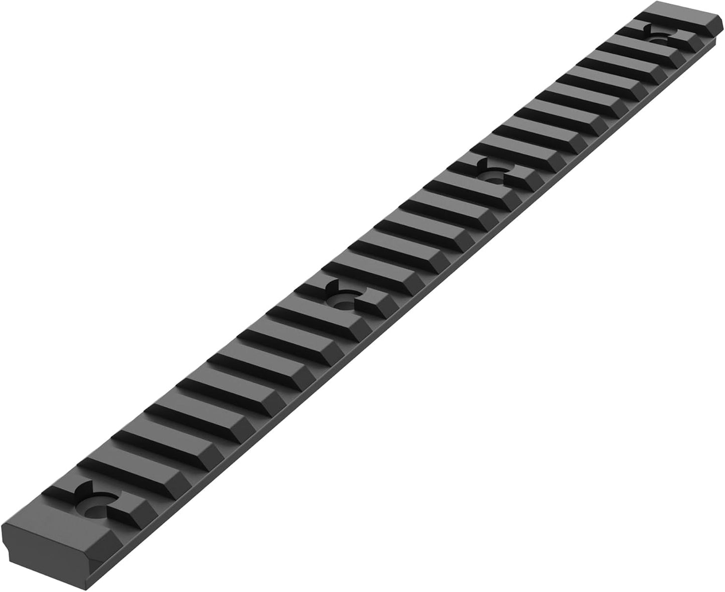 24 Slot Aluminum 10 Inch Long Mlok Picatinny Rail Mount, T-Nuts & Screws & Hex Wrench Included (MK24)