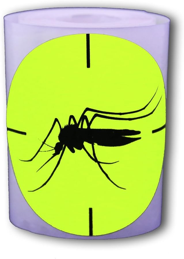 250 Target Roll - Florescent 3" Inch Adhesive Shooting Target Stickers
