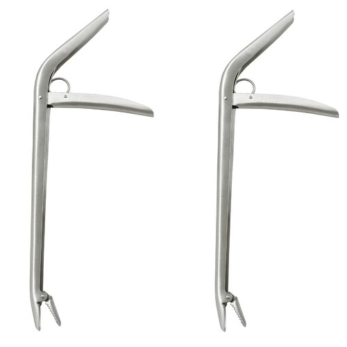 Hitefu 2PCS Fish Hook Remover Fishing Extractor, Stainless Steel Fishing Hook Removal Tool, Safely Long Quick Hook Separator Tool for Freshwater and Saltwater Fishing, 11-1/2 inch