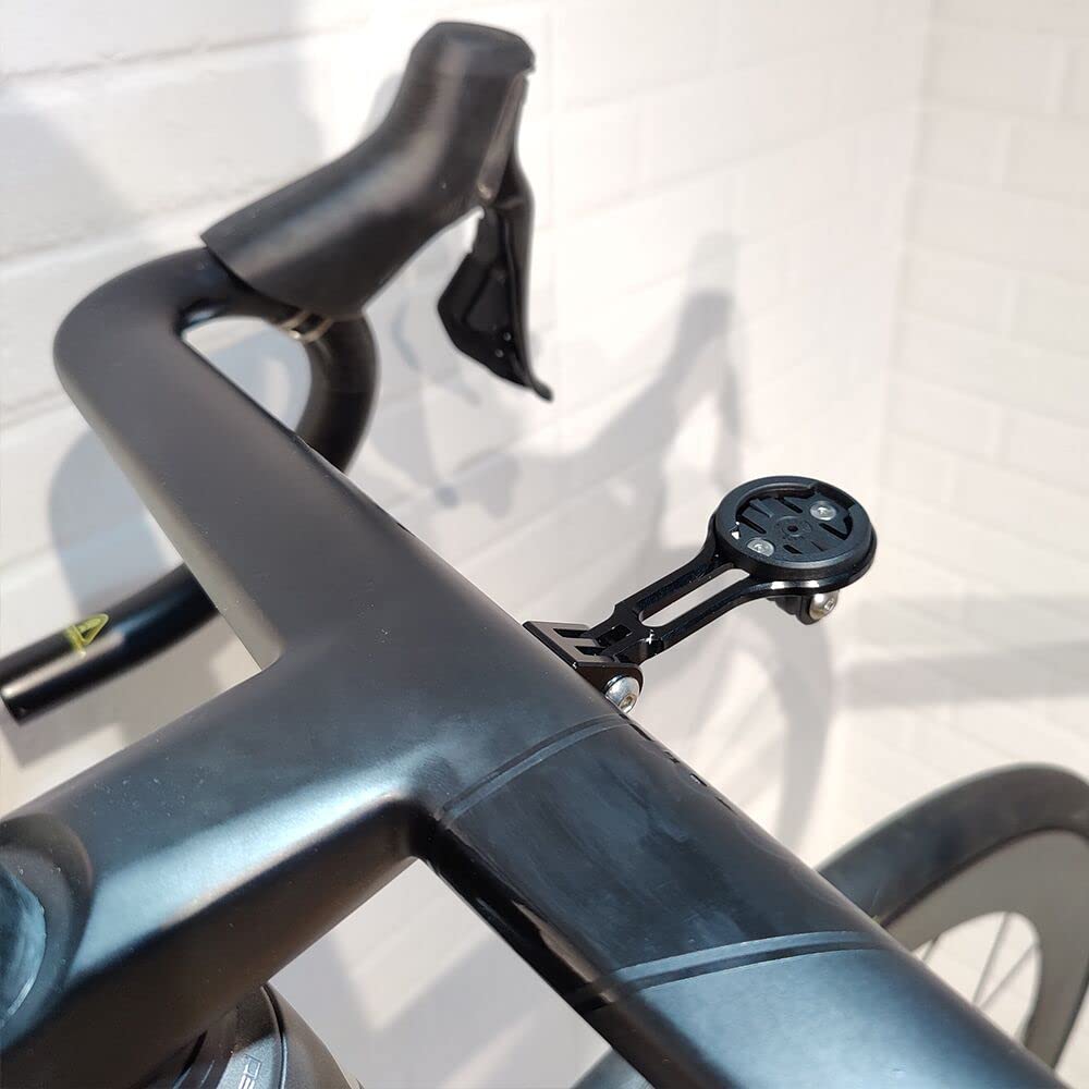 Cestbon Out Front Bike Stem Handlebar Combo Mount for Garmin Edge Wahoo Elemnt Bryton Rider Stages Dash Hammerhead Campatible with Col nago C68 V4RS CC.01 Integrated Handlebar