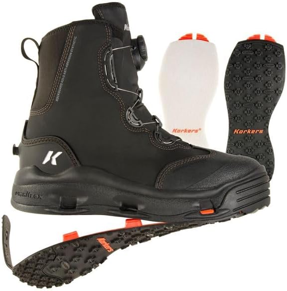 Korkers Men's Devil's Canyon w/Felt & Kling-On Soles