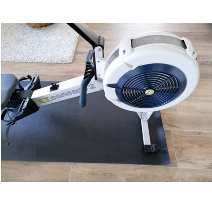 MAUMI Concept 2 Rower Mat for Model D Concept2 Rowing Machine - Anti Slip and High Density - Concept 2 Rowing Machine Fit - Concept 2 Rower Accessories