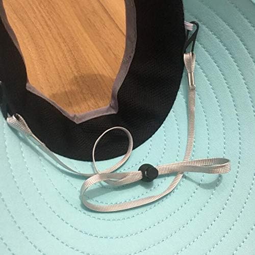 2PCS Unisex Adjustable Nylon Windproof Rope Belt Removable Hat Windproof Buckle Retaining Clip for Summer Fishing Sun Hat Outdoor