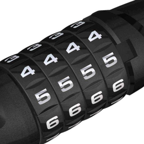 Abus 6 Series Armored Cable Lock - Tresorflex Combo Security Lock for Bikes