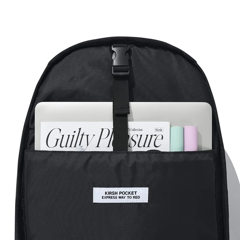 KIRSH Daily Pocket Technical String Backpack (Black)