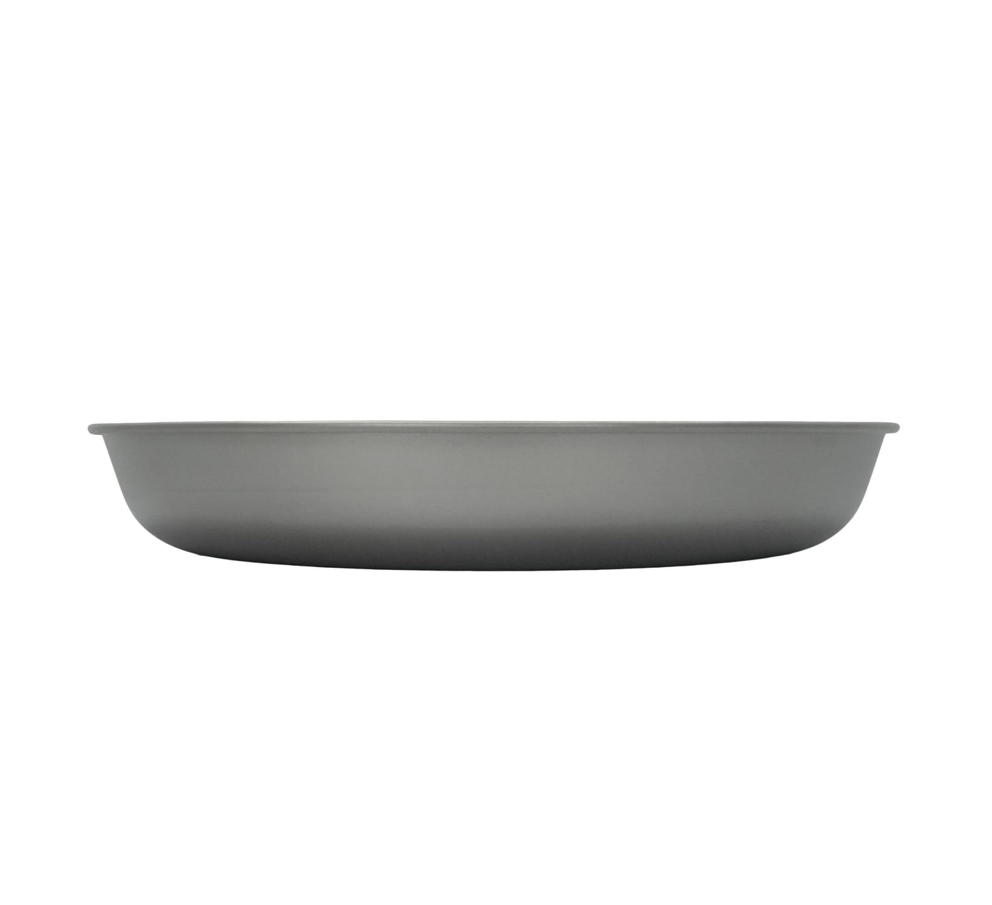 Kuvik Titanium Plate 7.7" Diameter (195mm) - Ultralight and Compact Dinner Plate for Backpacking, Camping, and Survival