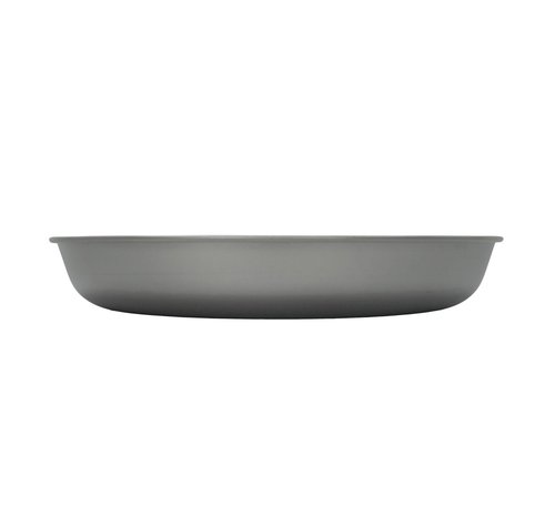 Kuvik Titanium Plate 7.7" Diameter (195mm) - Ultralight and Compact Dinner Plate for Backpacking, Camping, and Survival