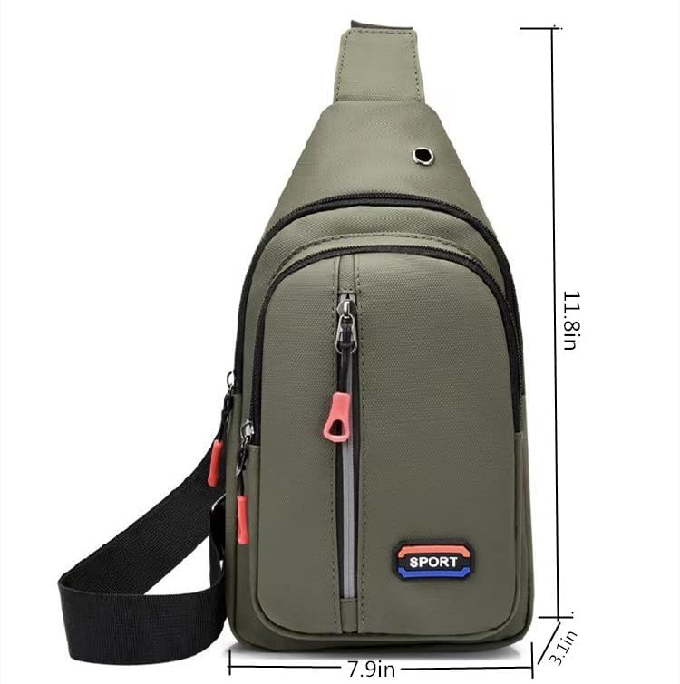 ChroX Shoulder Bag for Women and Men - Waterproof Crossbody, Travel Sling, Chest Bag, Leisure Day Backpack