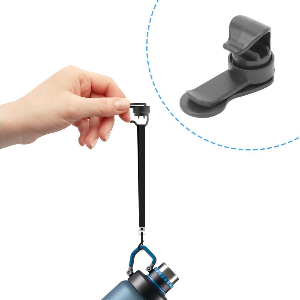 Lwuey Bladder Clip, Magnetic Tube Clip Waste Water Guide Clips Outdoor Mountain Military Backpack Tactical Bag Lightweight Accessories for Source Hydration Hose Clamp Packs Drinking Valve Holding